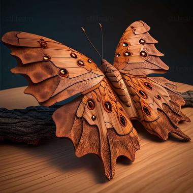 3D model Polygonia faunus (STL)